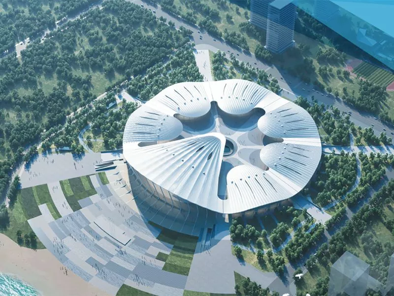 ڪيئن هڪ اسٽيل جي جوڙجڪ نمائش هال پهچائي ٿو تيز تعمير ۽ هڪ پريميئم سياحن جو تجربو؟