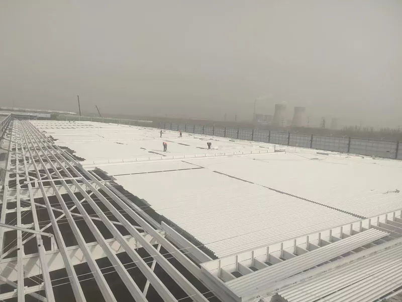 صنعتي اسٽيل بلڊنگ تعمير