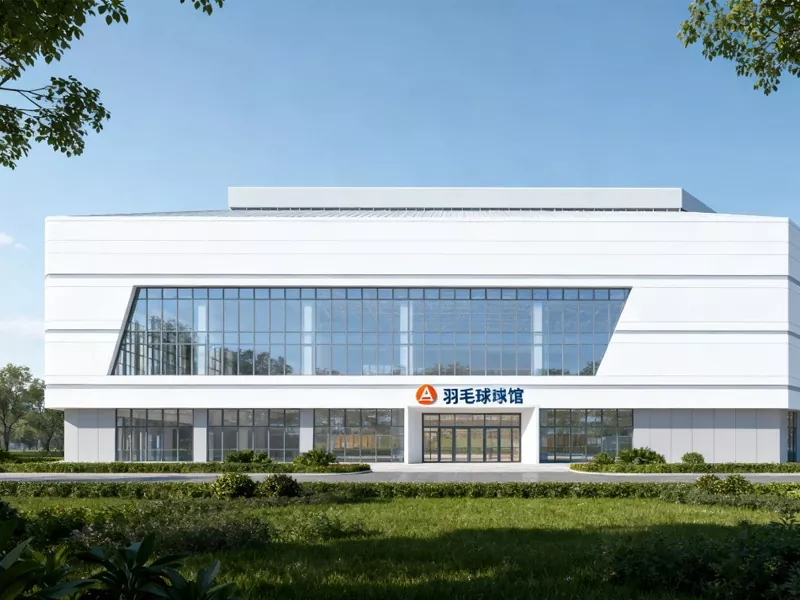 اسٽيل جي جوڙجڪ بيڊمنٽن هال